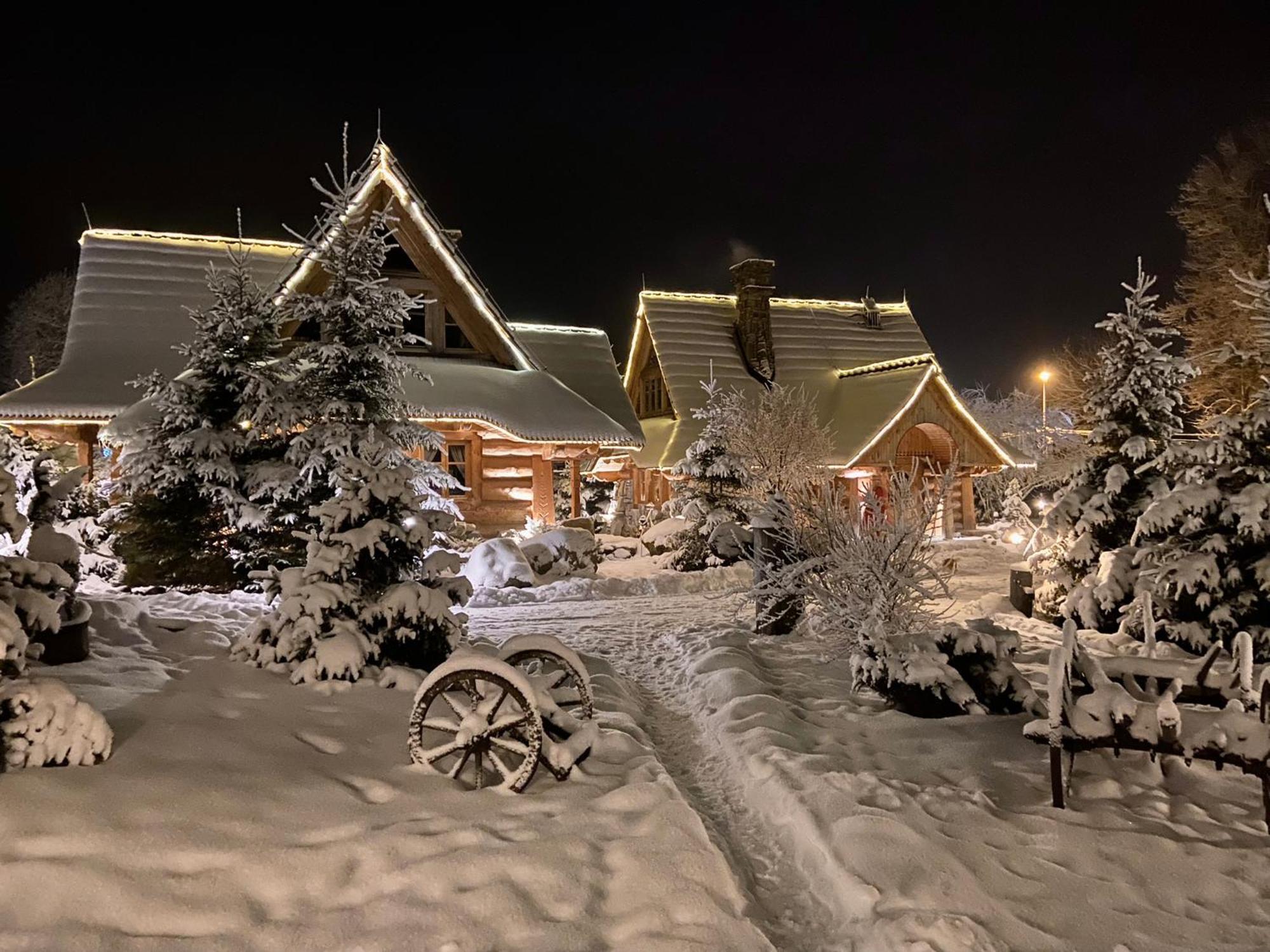 Gorska Osada Lovely Chalets Zakopane Poronin Exterior foto