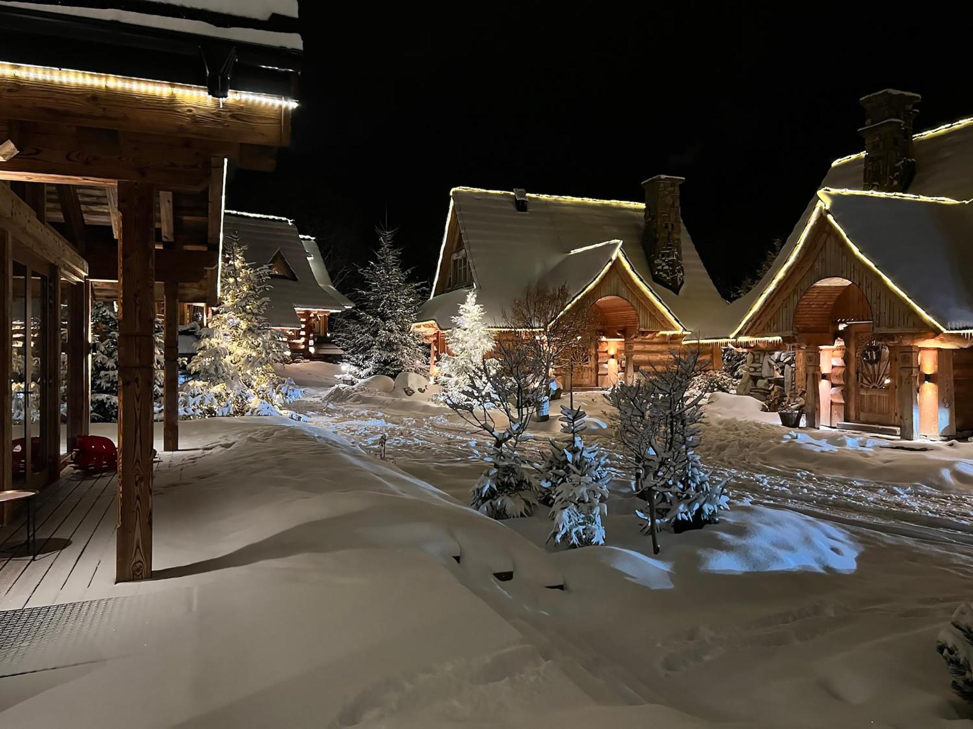 Gorska Osada Lovely Chalets Zakopane Poronin Exterior foto