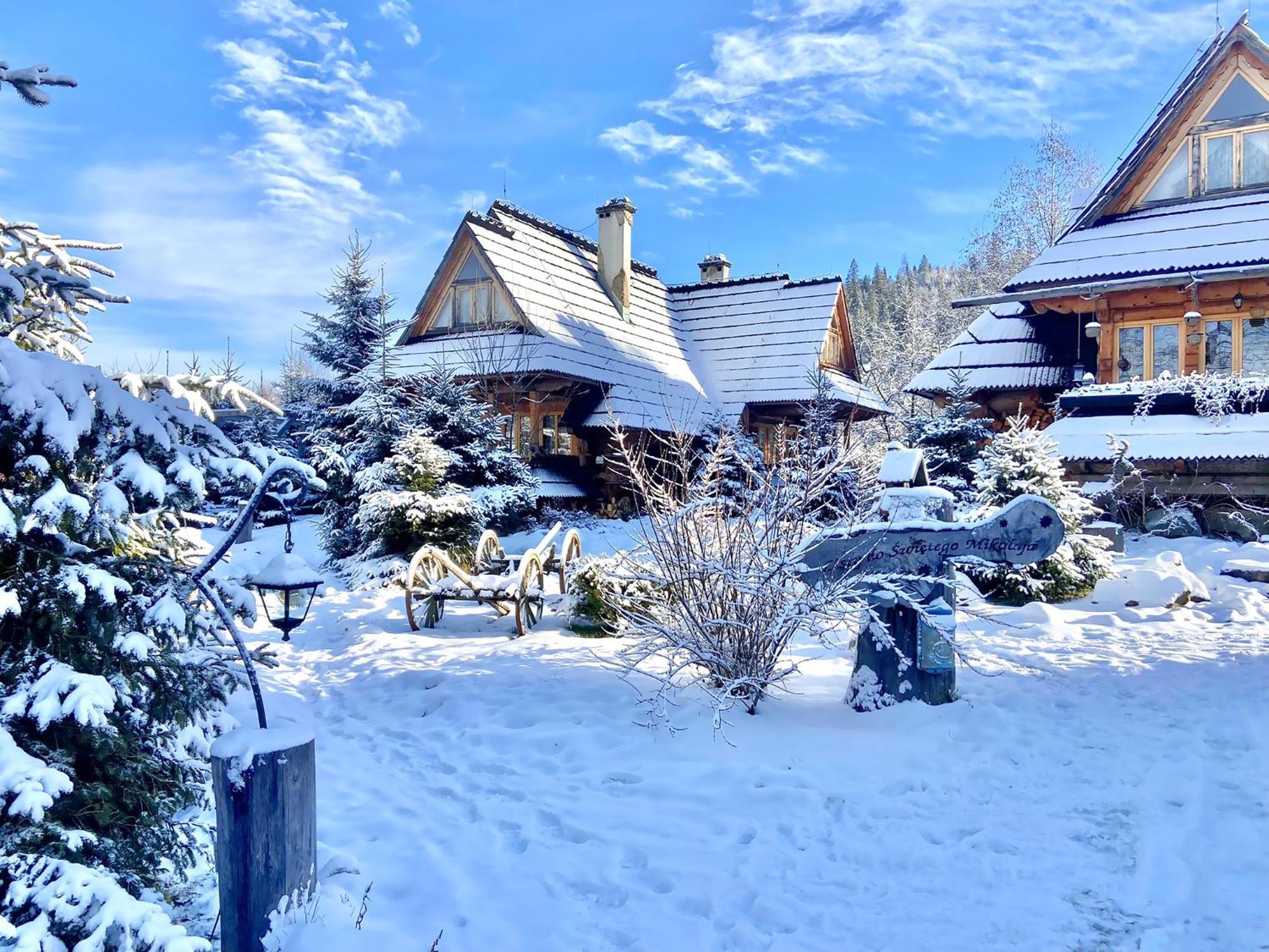 Gorska Osada Lovely Chalets Zakopane Poronin Exterior foto