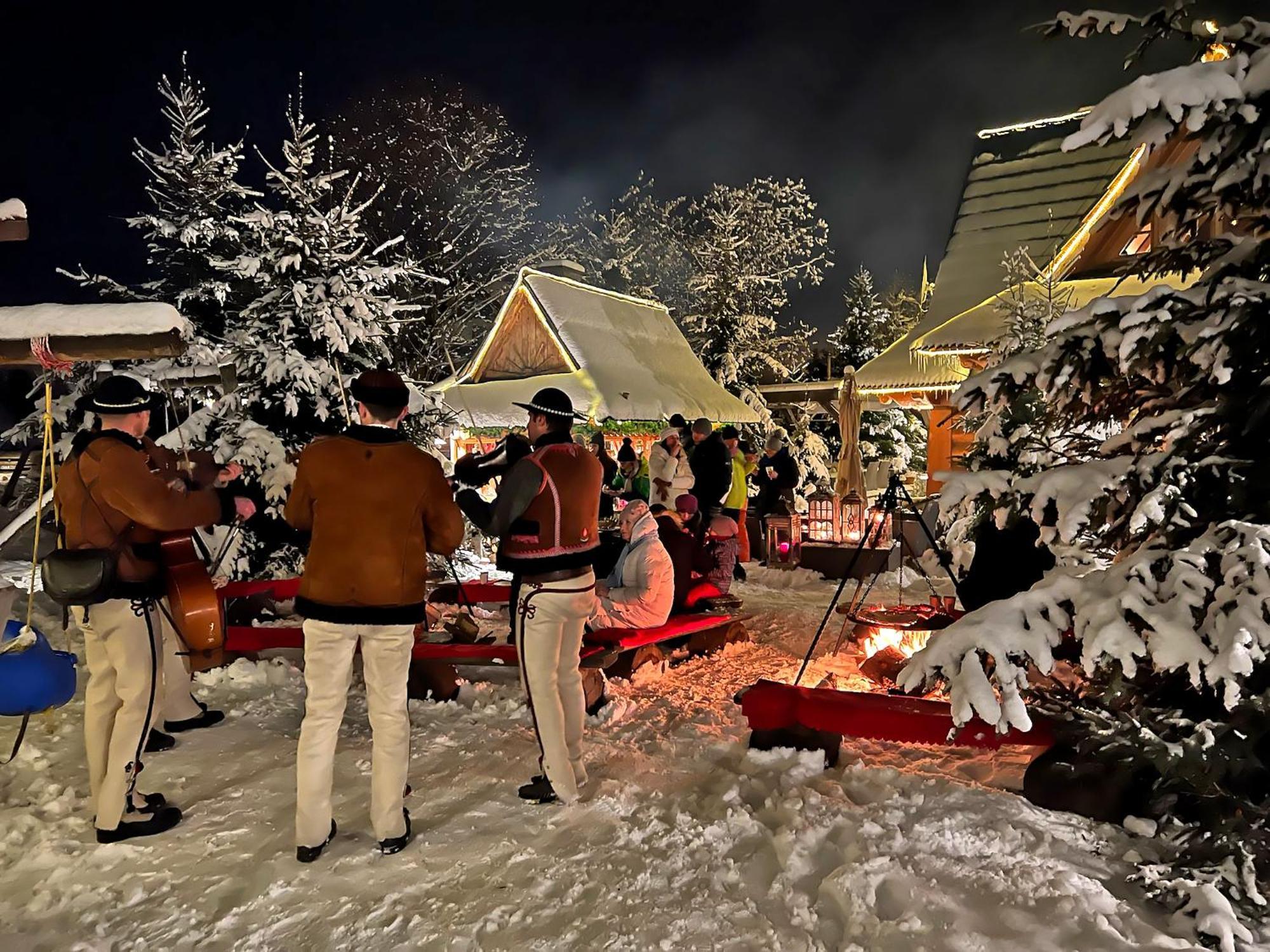 Gorska Osada Lovely Chalets Zakopane Poronin Exterior foto