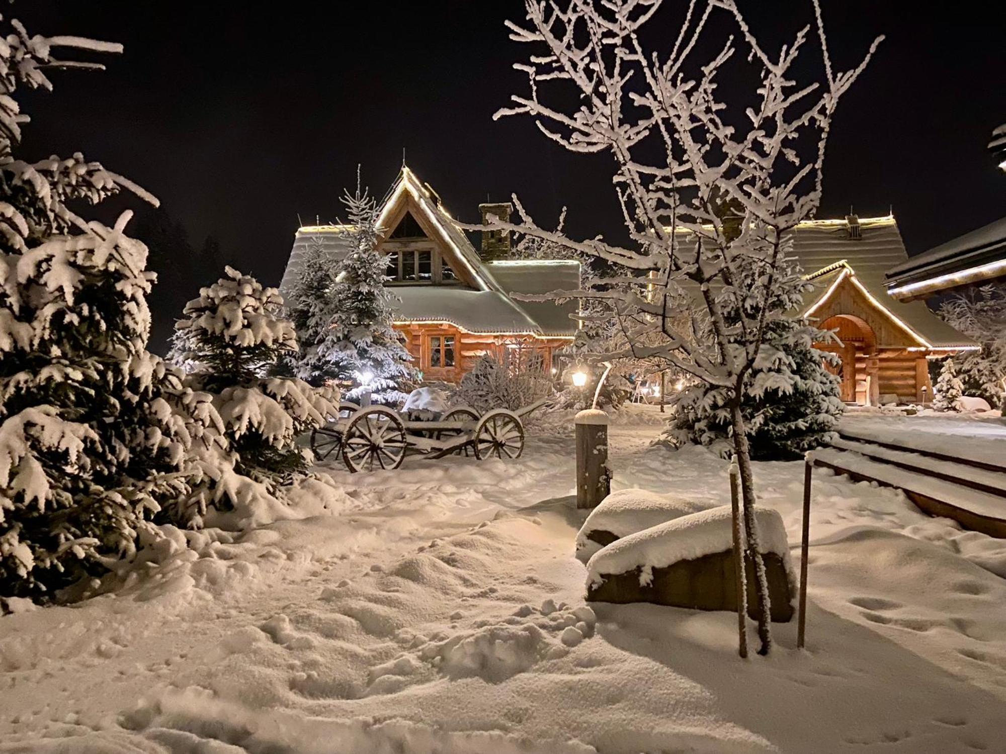 Gorska Osada Lovely Chalets Zakopane Poronin Exterior foto