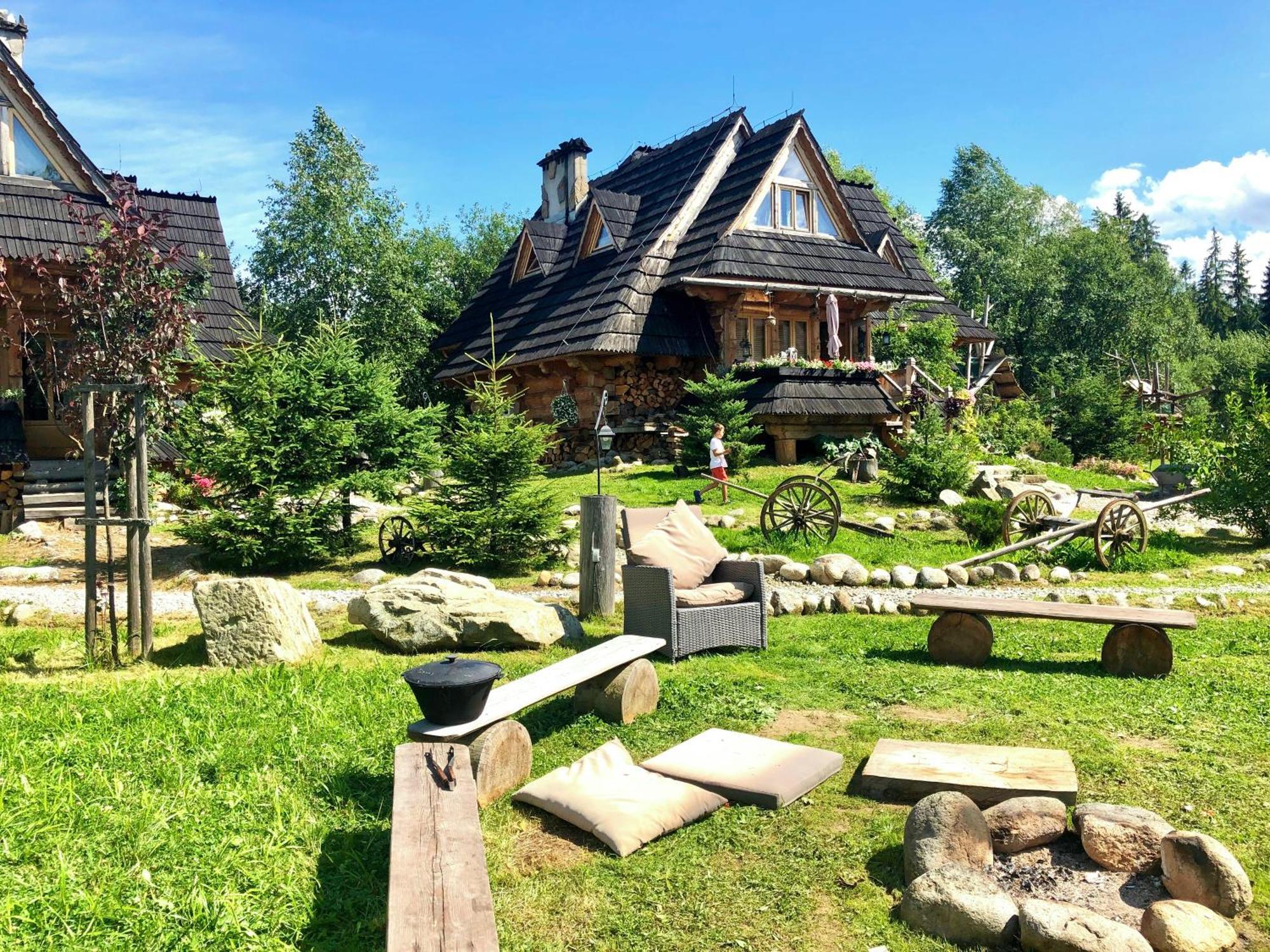 Gorska Osada Lovely Chalets Zakopane Poronin Exterior foto